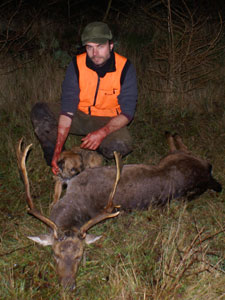 Tomas med sin halvskovel 2008