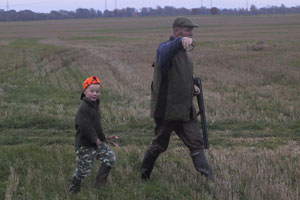 richard & Oscar på rapphönsjakt 2003